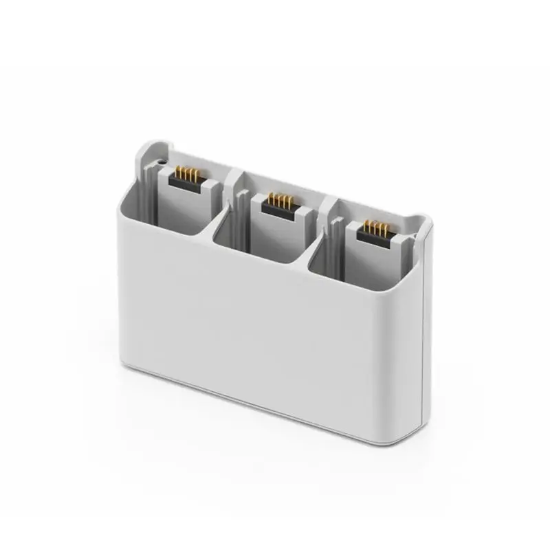 Drone DJI avec 3 batteries + chargeur - Gris clair