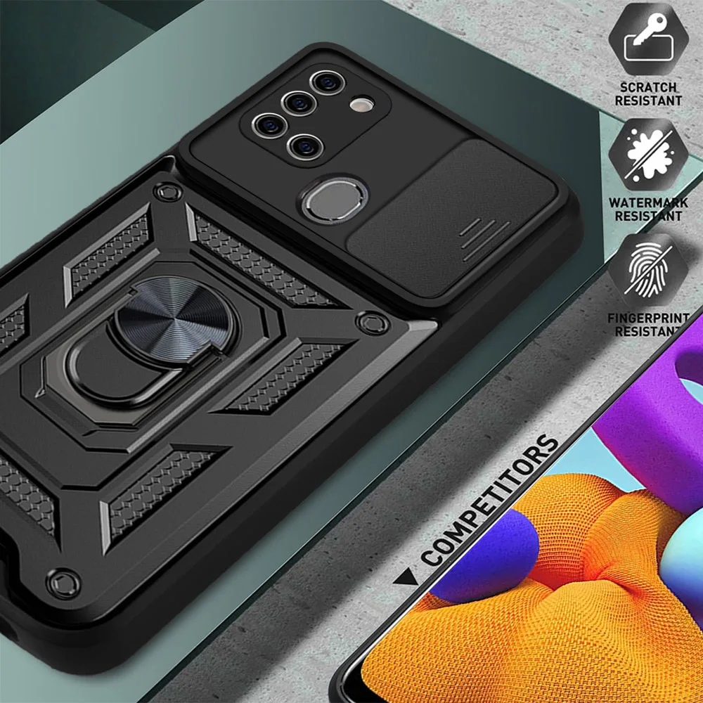 Shockproof Armor Case For Samsung Galaxy A21s A10s A20s A02 A12 A20 A30 A50 A31 A22 A04 A04S Cover Camera Lens Protection Fundas 4