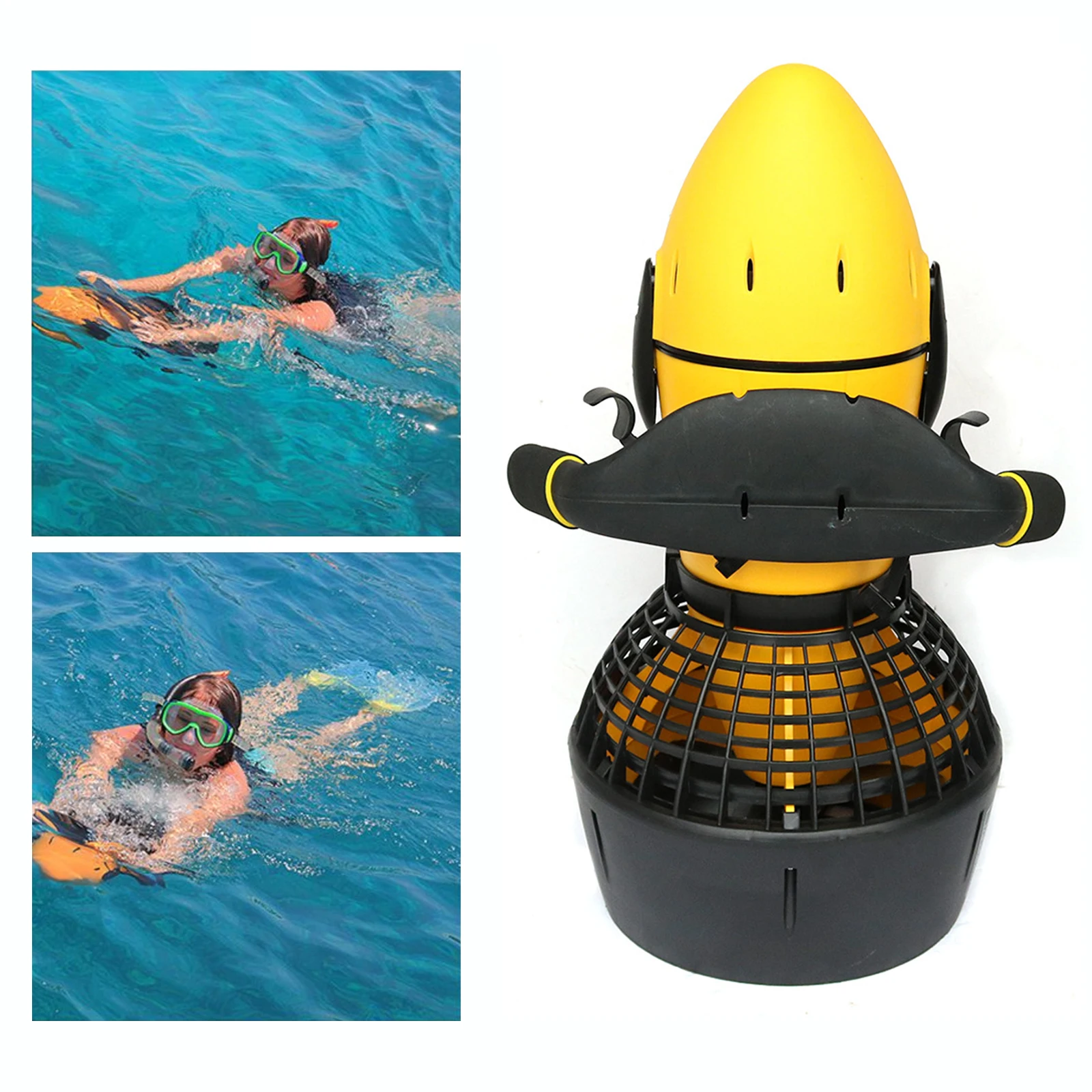 fløjl alder Overbevisende 300W Electric Underwater Thruster Two Speed Three Blade Propeller Sea  Scooter Scuba Diving Equipment Outdoor Marine Pool _ - AliExpress Mobile