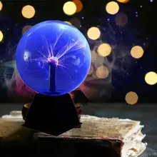 

Novelty Plasma Magic Ball Lamp Electrostatic Sphere Light US Touch Night Light Children Gift Bulb Home Decoration Ornament
