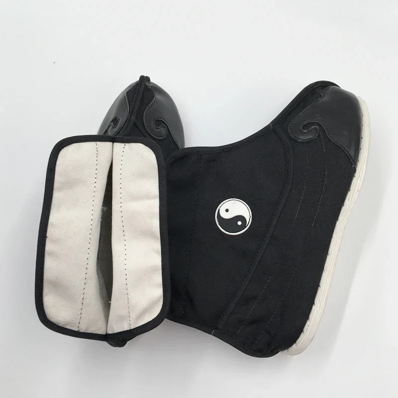 Strong Cloth Soles Taoist Boots Chinese Traditions Footwear Tai Chi Shoes Kung Fu Wushu Shoes