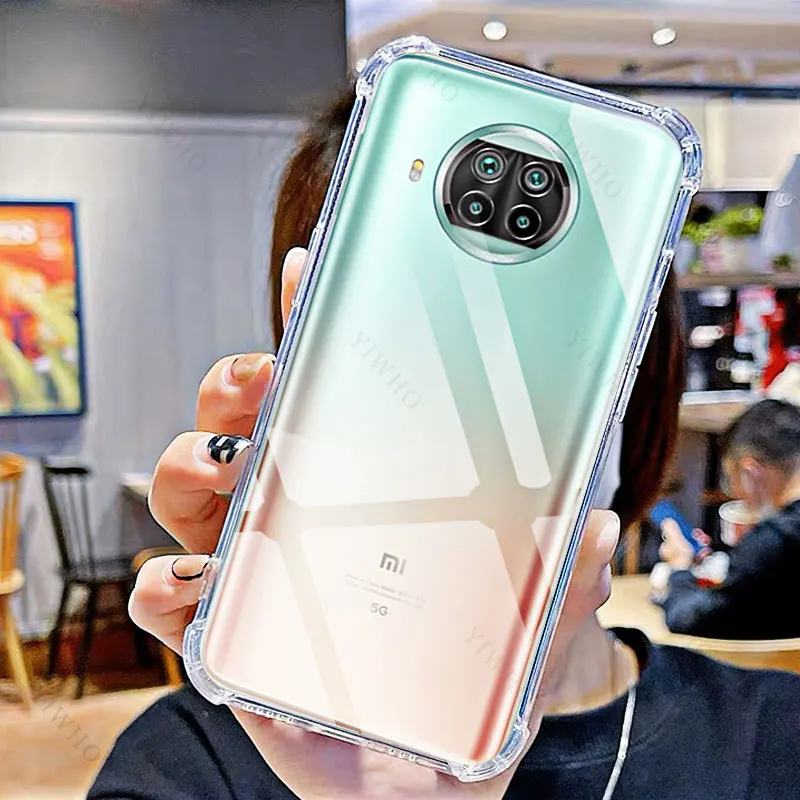 Crystal Clear Shockproof TPU Phone Case
