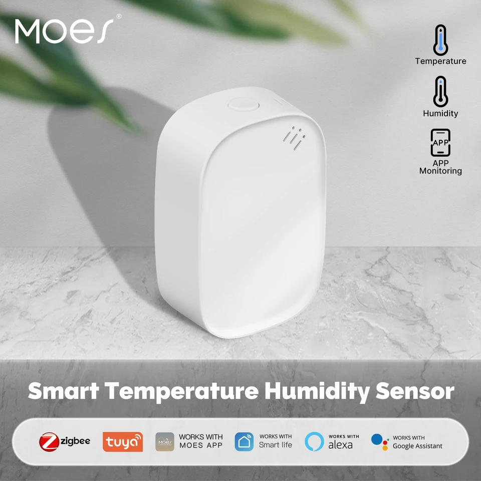 Smart WiFi Temperature Humidity Sensor for Home