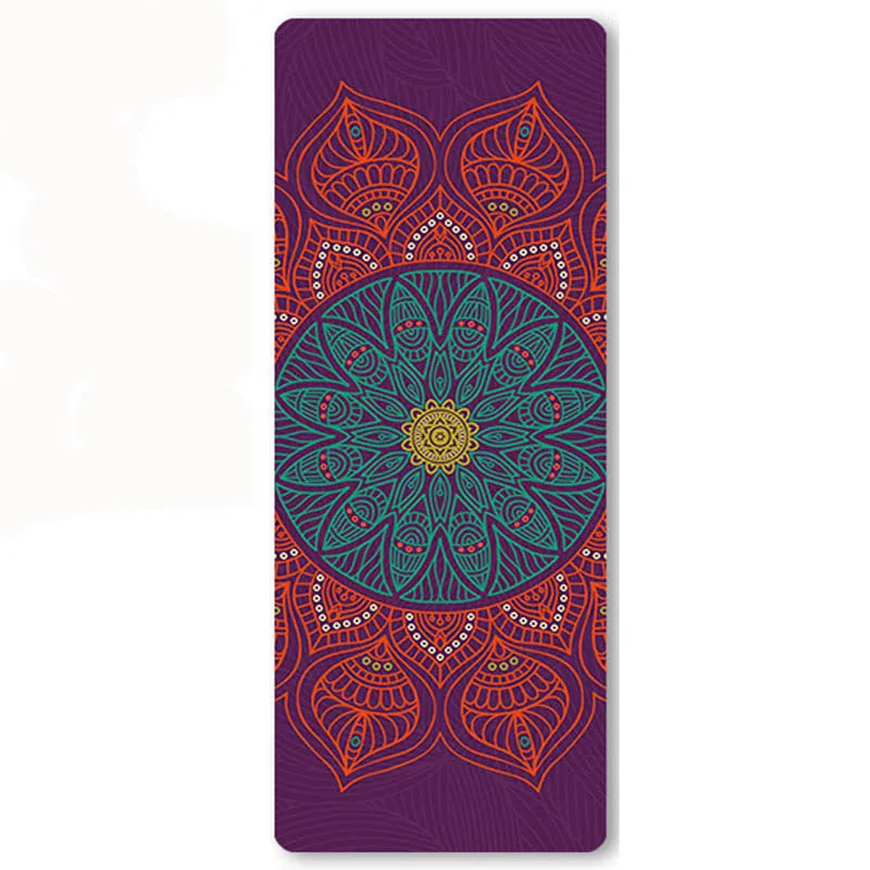 183cm*80cm*6mm Natural TPE Suede YOGA MAT Heathyoga PRO Yoga Mat