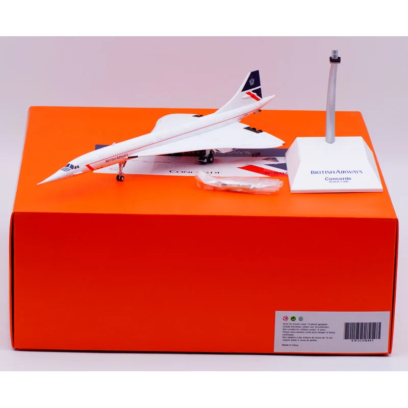 

Коллекционная модель самолета EW2COR003 из сплава, модель G- BOAE с подставкой в подарок, Модель 200 британского авиационного самолета