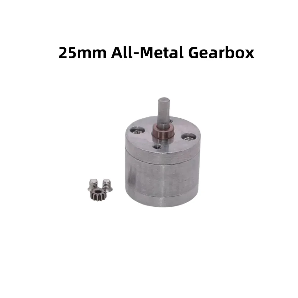

25mm All-Metal Precision Gearbox Gear Reducer For 280/310/370 DC Motor