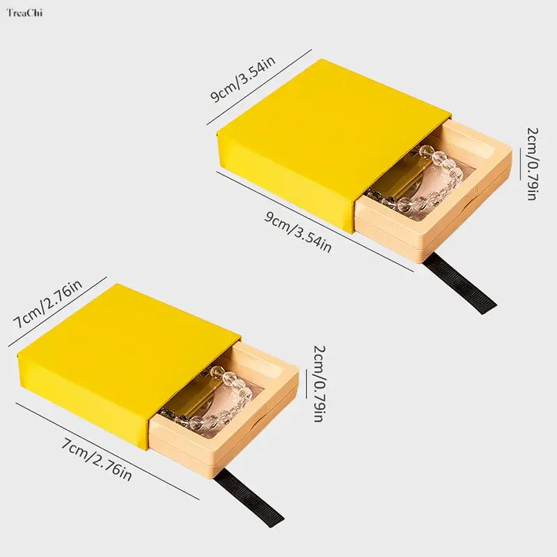 Dustproof Pe Film Jewelry Storage Box Necklace Bracelet Holder Ring Pendant Earring Antioxidant Case Jewelry Display Boxes 10pcs