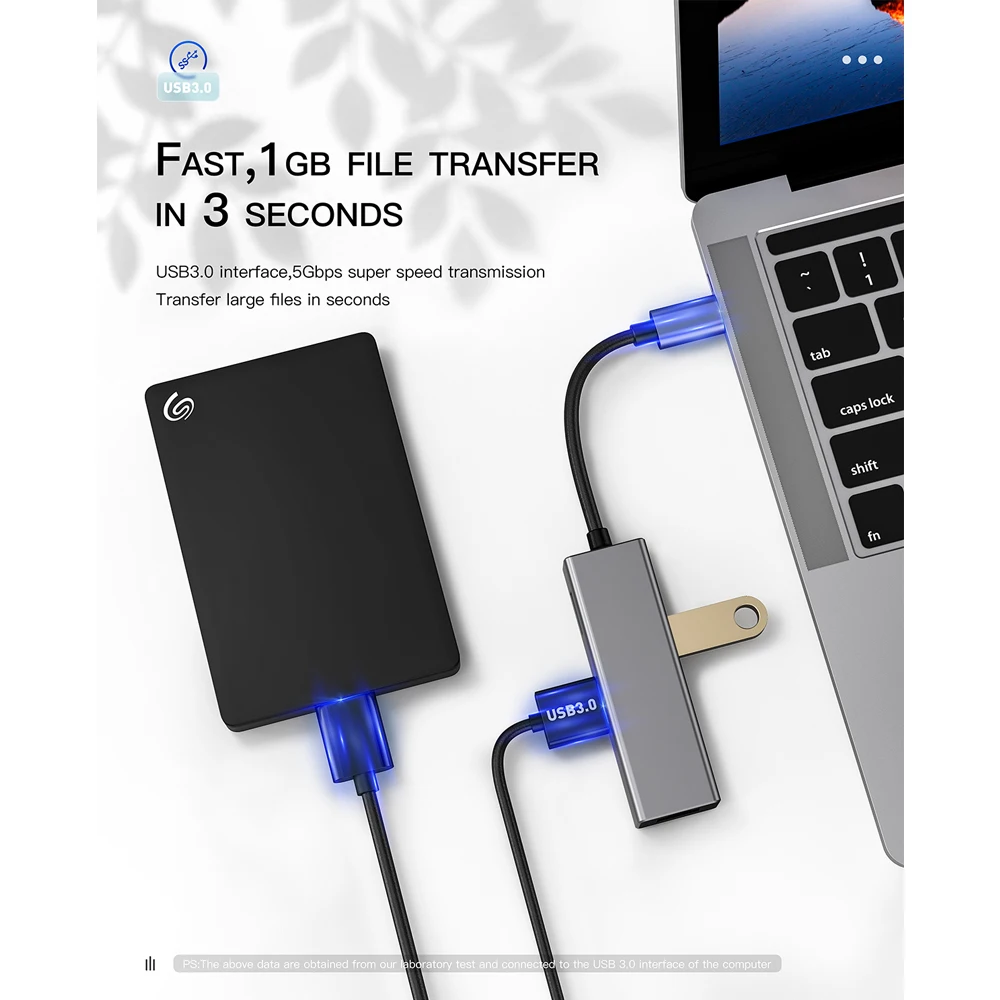 

Док-станция IREALTHINK для ноутбука, планшета, 4 порта USB Type-C