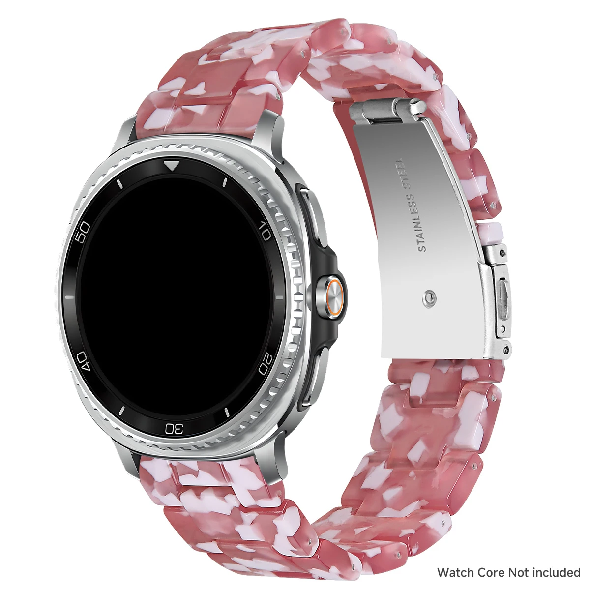 Luxury Transparent Resin Strap - Premium Link Bracelet
