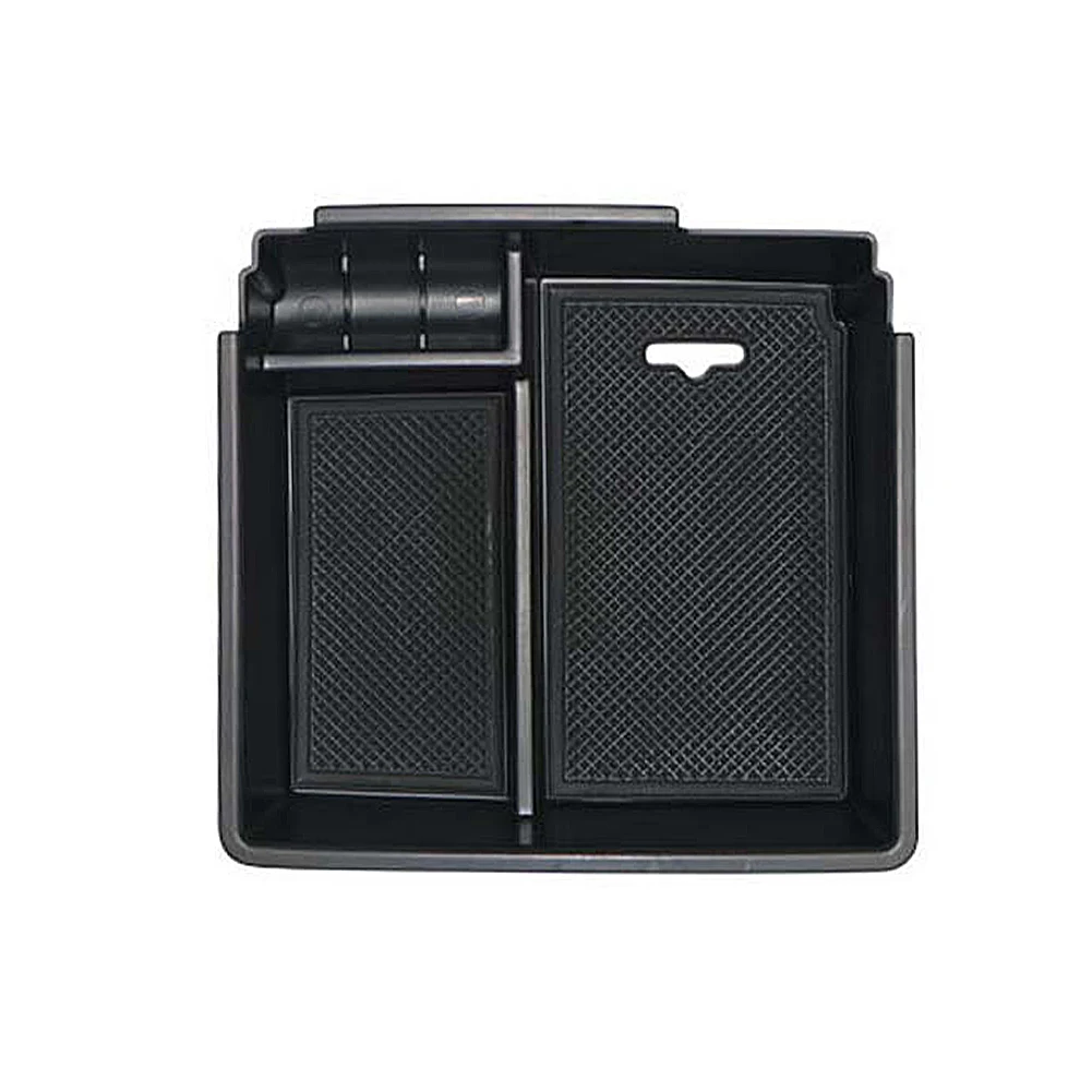 Car Black Armrest Storage Box Holder For Ford Ranger 2012- car styling Accessories
