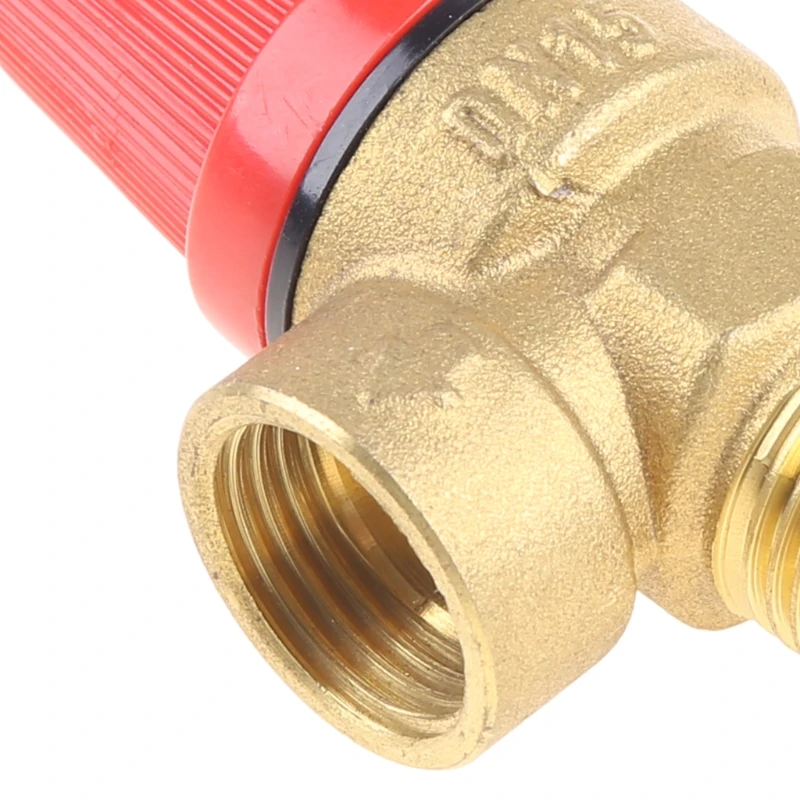 Brass Safety Valve Drain Relief Swithch For Solar Water Heater Inner&Outer Wire