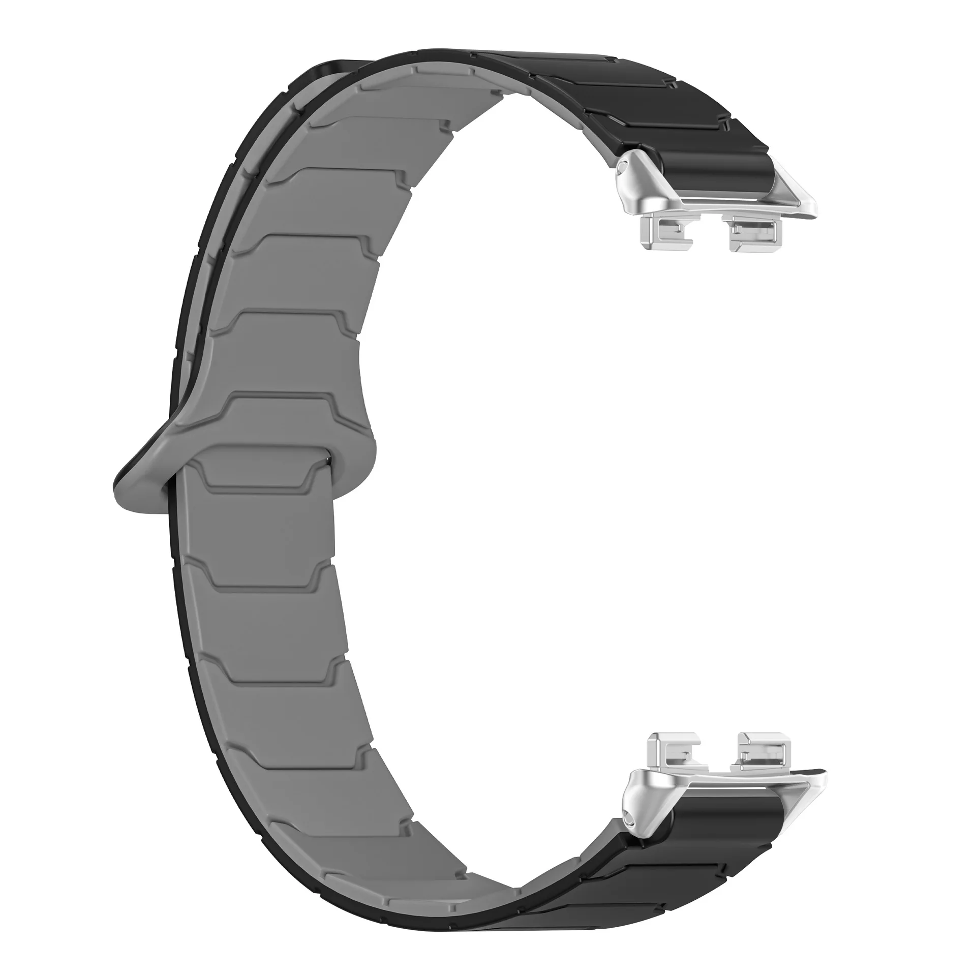 Magnetic Silicone Sport Strap - Breathable and Adjustable Bracelet for Fitness and Everyday Wear