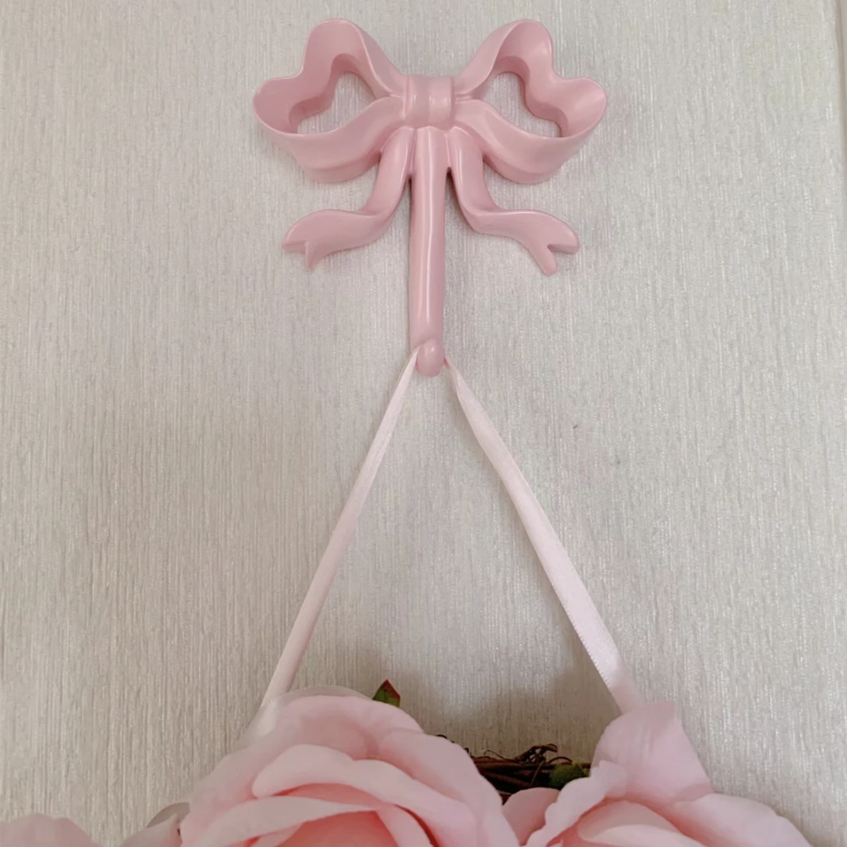 French Bow Clothes Hook Iron Door Porch Key Storage Hooks Home Living Room Decor Hooks Storage Appliances Wall Decoration 2