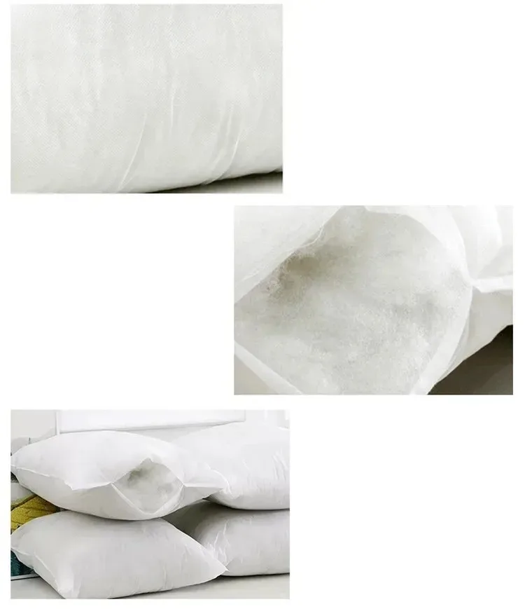 Throw Pillow Insert Premium Soft Cotton Euro Square Decorative Pillow Core Set For Bed Decor Sofa Couch 45x45cm 6
