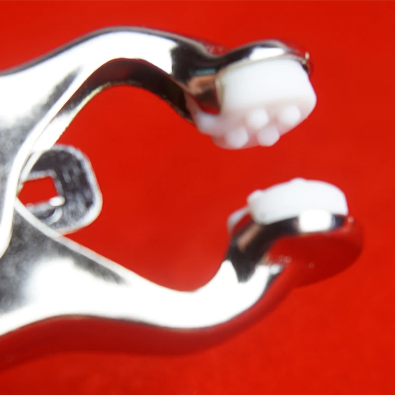 Nipple Clamps Nipple Sex Toys Hanging Weight Heavy Nipple Clamps Grips, BDSM Clover Style Weighted Nipple Clip Silicone Tips, Sex Toys Games for Couples