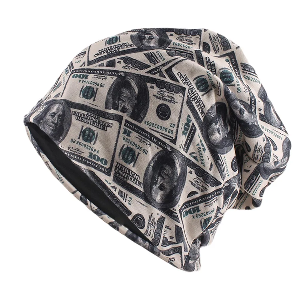 Top Mode Erwachsene Männer Frauen Warme Mützen Skullies Casual Outdoor Hip Hop Schädel Hut Neue Baumwolle Beanie Bunte Mädchen Schönheit Motorhaube – Detail 6