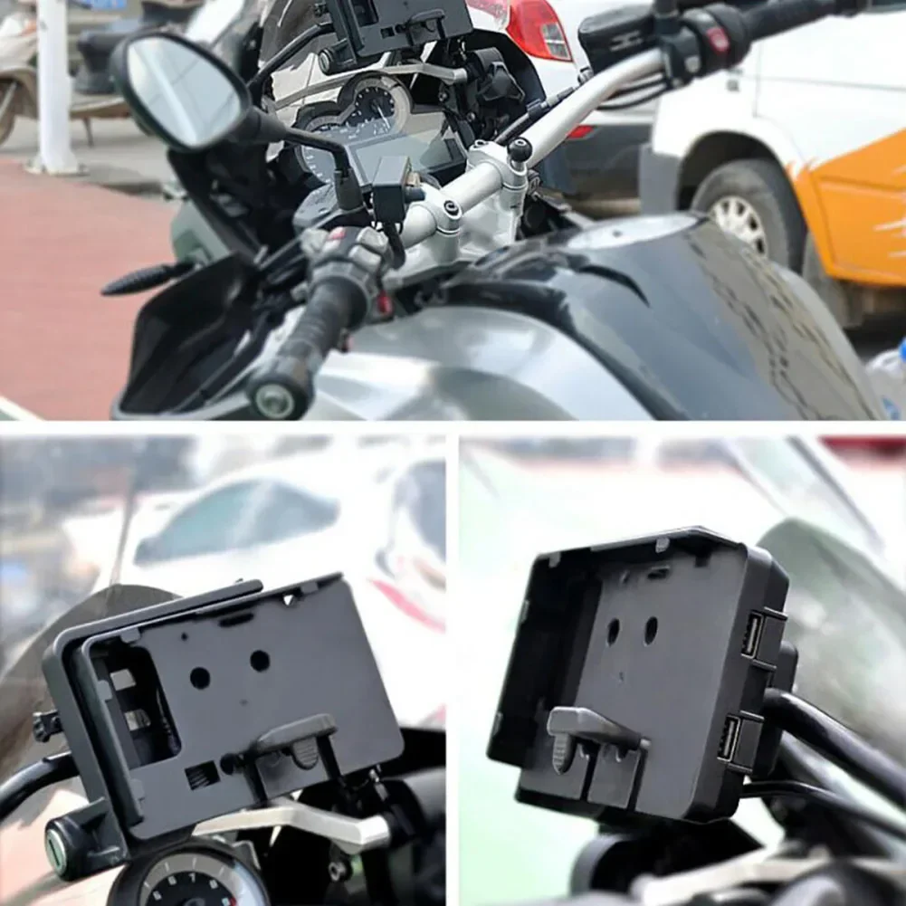 1pcs-For-BMW-GS-R1200-Motorcycle-Mobile-Phone-Holder-Charger-GPS-Mount ...