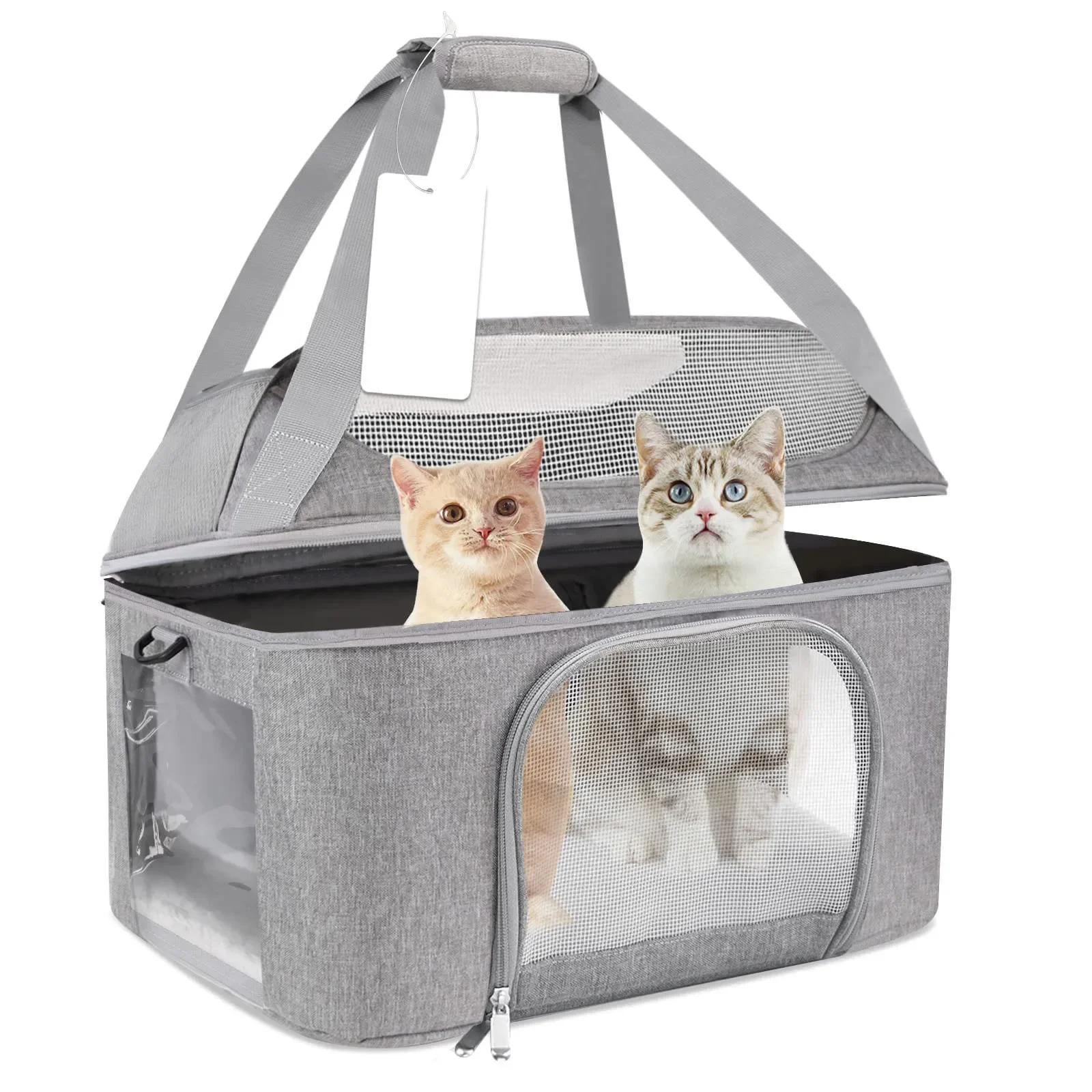 

Dog Carrier Bag Backpack Breathable Pet Portable Foldable Travel Airline Approved Transport Bag For Small Dogs And Cats Outgoing