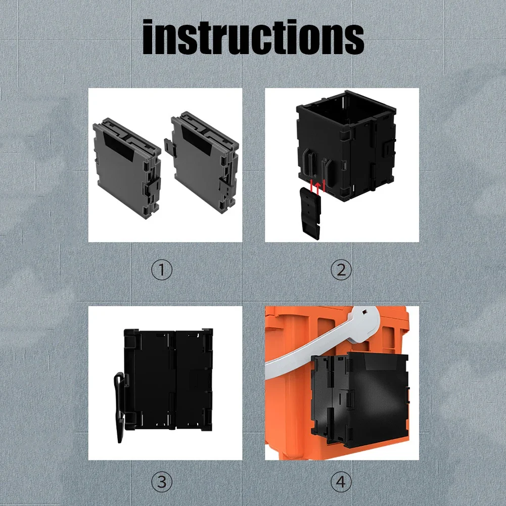 MEBAO Fishing Water Cup Holder Multifunctional Fishing Water Cup Tackle Box Foldable Space Saving Tackle Tool Outdoor Equipment