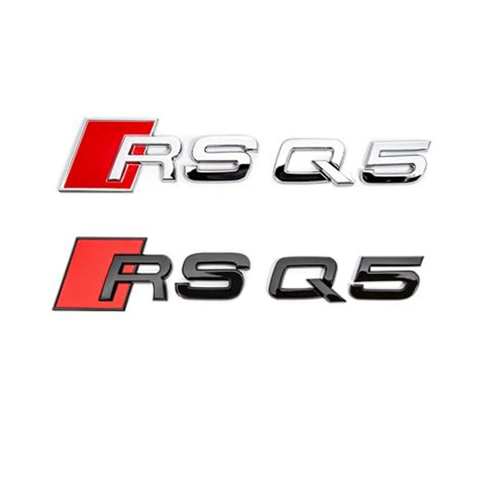 Per Audi Rsq5 Lettering Emblem Sticker Logo Flat Badge Car Auto New