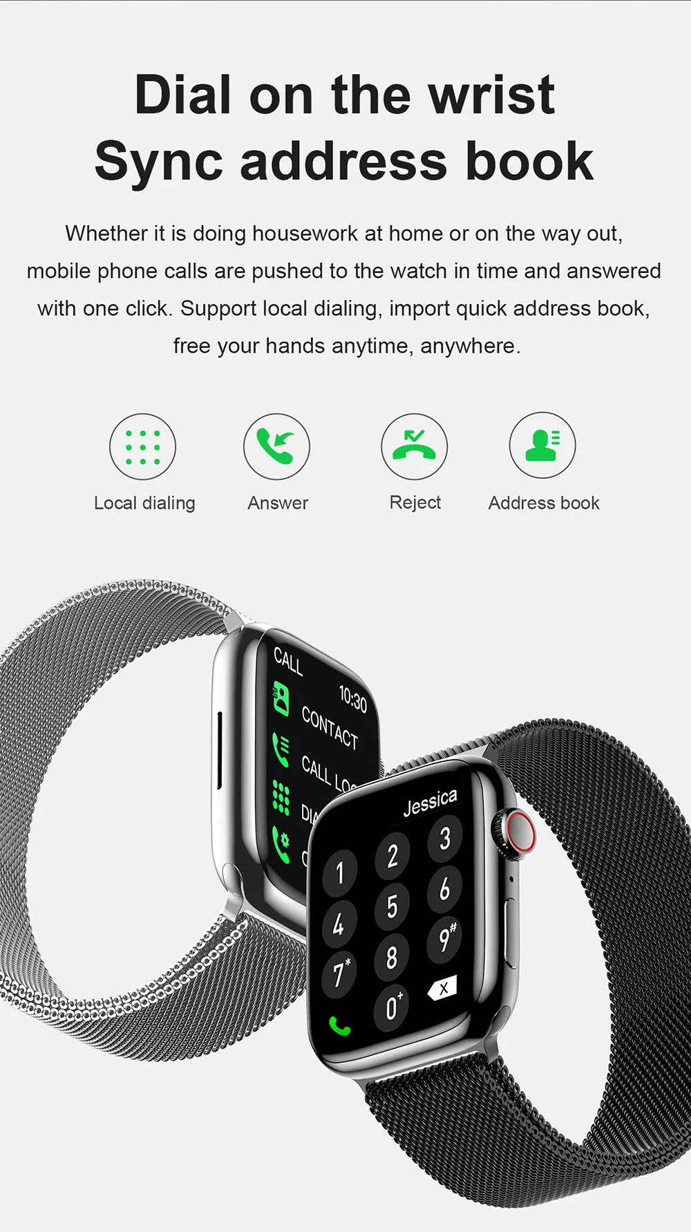 2022 para homem smartwatch feminino nfc ip68