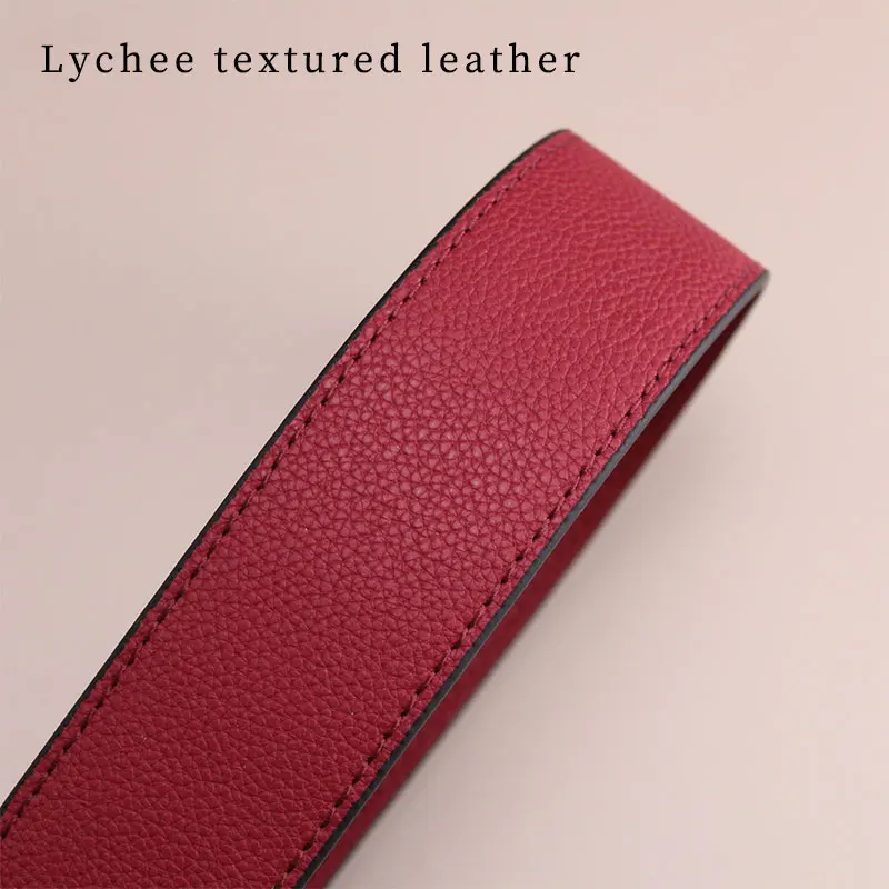 TINBERON Leather Shoulder Strap for Bag Adjustable Bag Strap for Crossbody Luxury Design Replacement Litchi Grain Handbag Straps