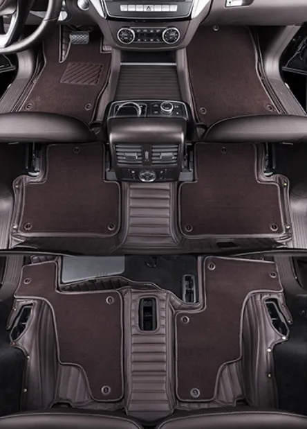 

Best quality! Custom special car floor mats for Volkswagen Sharan 6 7 seats 2022-2011 durable waterproof double layers carpets