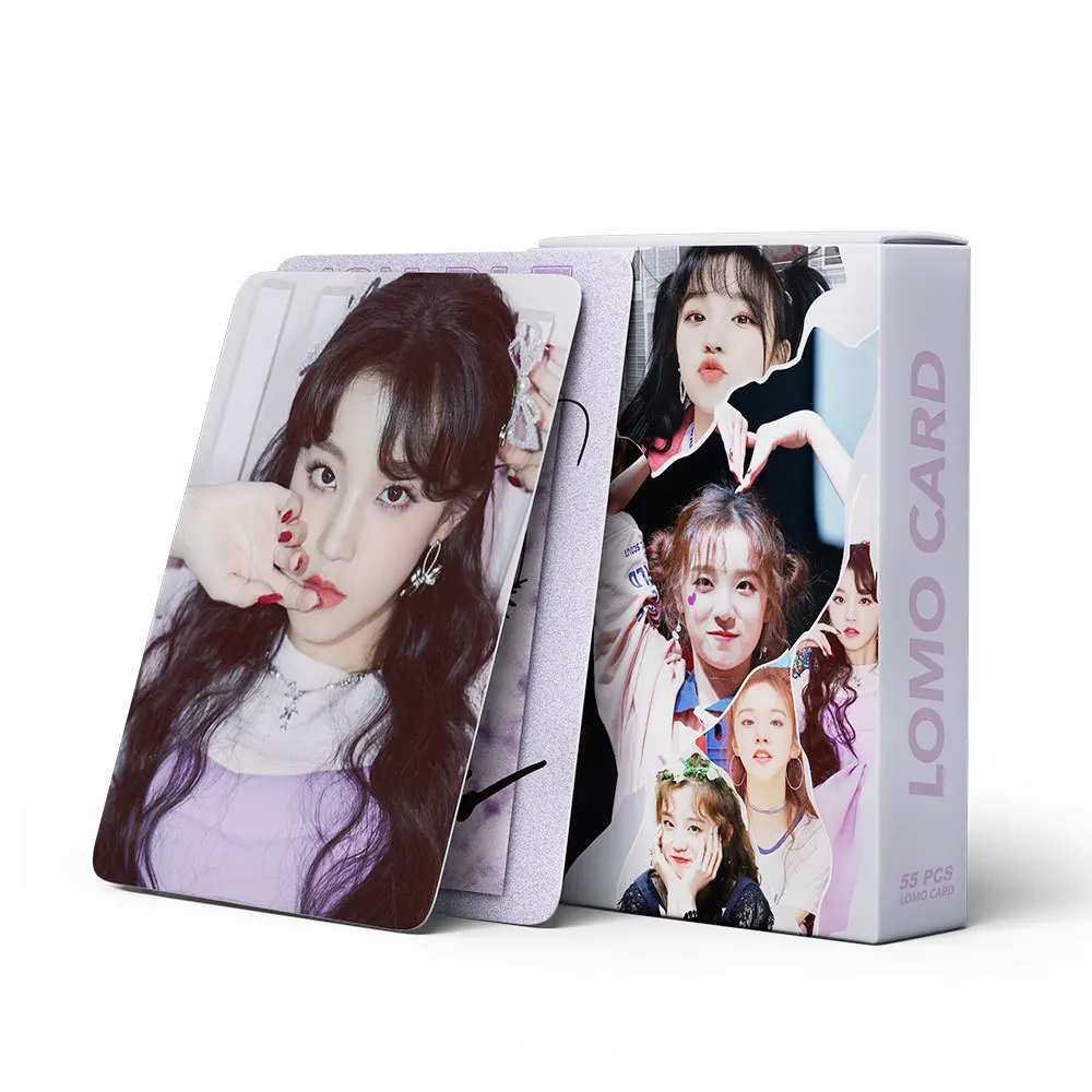 

Kpop Idol 55pcs/set Lomo Cards G-IDLE Solo Photocards Photo Card Postcard for Fans Collection