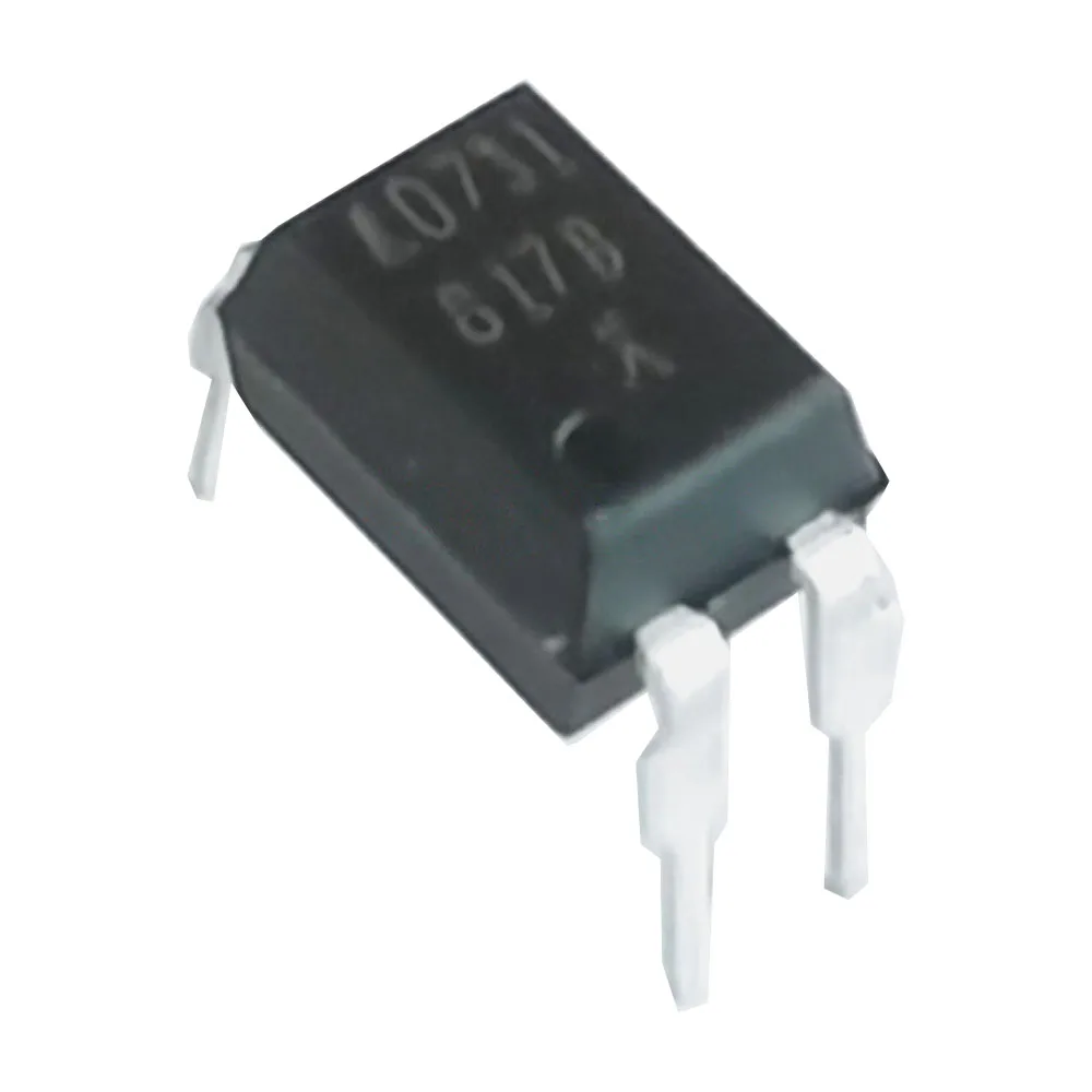 

100PCS New original LTV817B DIP-4 in-line optocoupler wide body LTV817 LTV-817B DIP4