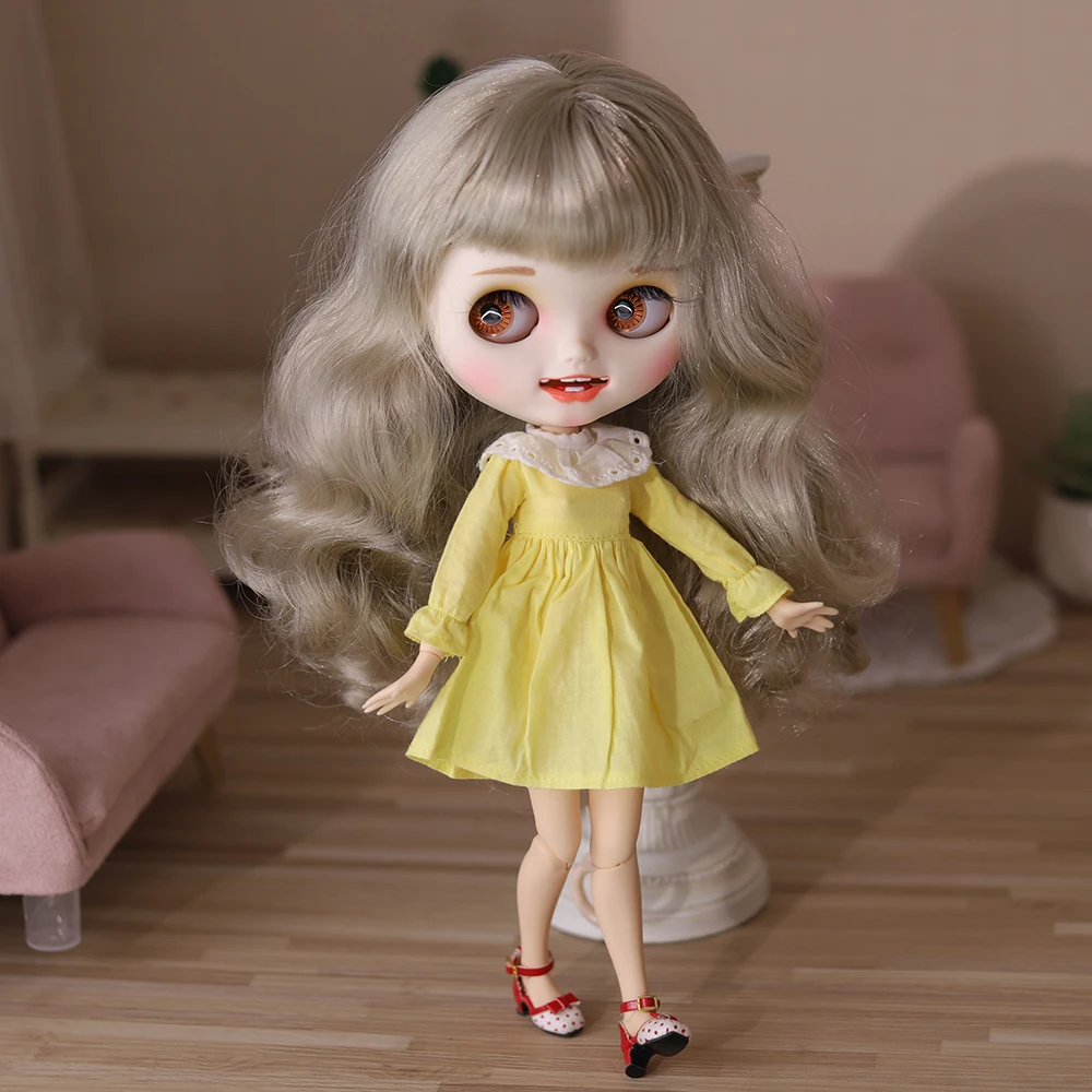 Фото Одежда для кукол DBS blyth для цветного платья, подходит для 1/6 кукол, обычных кукол, шарнирных кукол, icy, jecci five №4