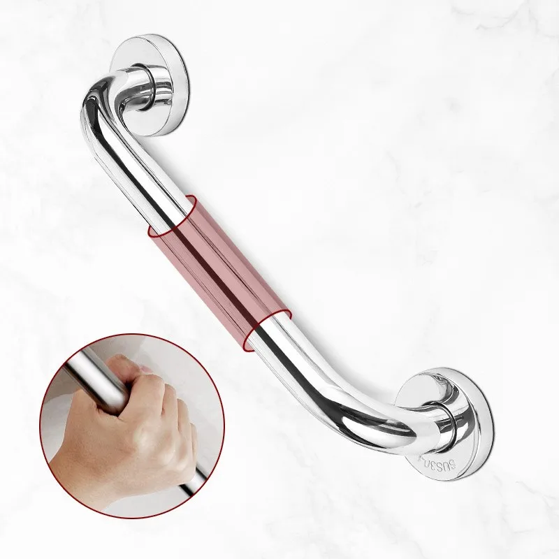 Stainless Steel Bathroom Handrail Grab Bar 300/400/500mm Tub Toilet Shower Hand Grip Handle Safety Non Slip Tool bathroom handrail,shower handle grab bars
