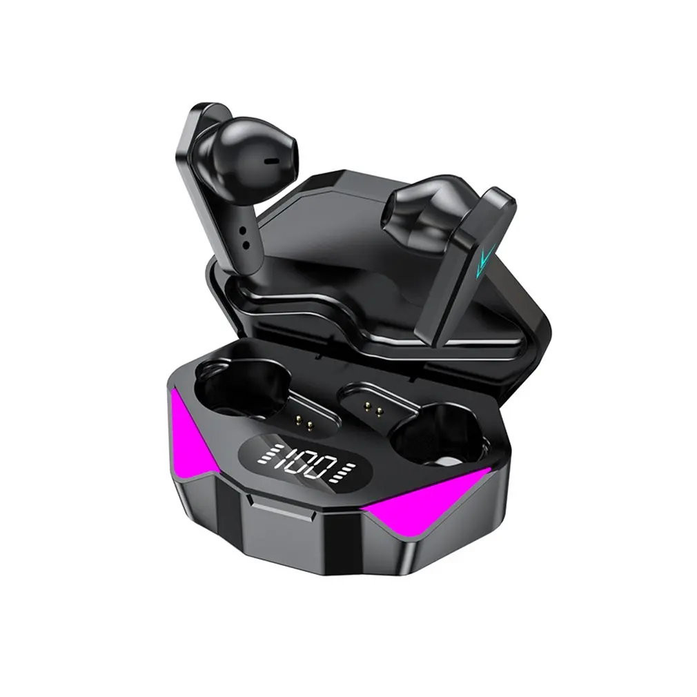 TWS-X15 ゲーミングワイヤレスイヤホン X15 TWS Wireless Bluetooth Headset LED Display Gamer Earbuds