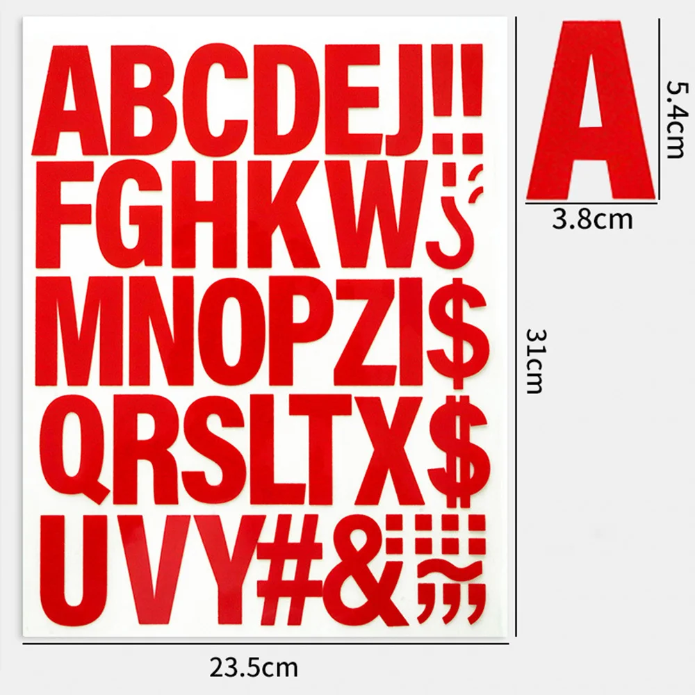 Cijfers Nummer Strijk Embleem Patches Blauw Rood