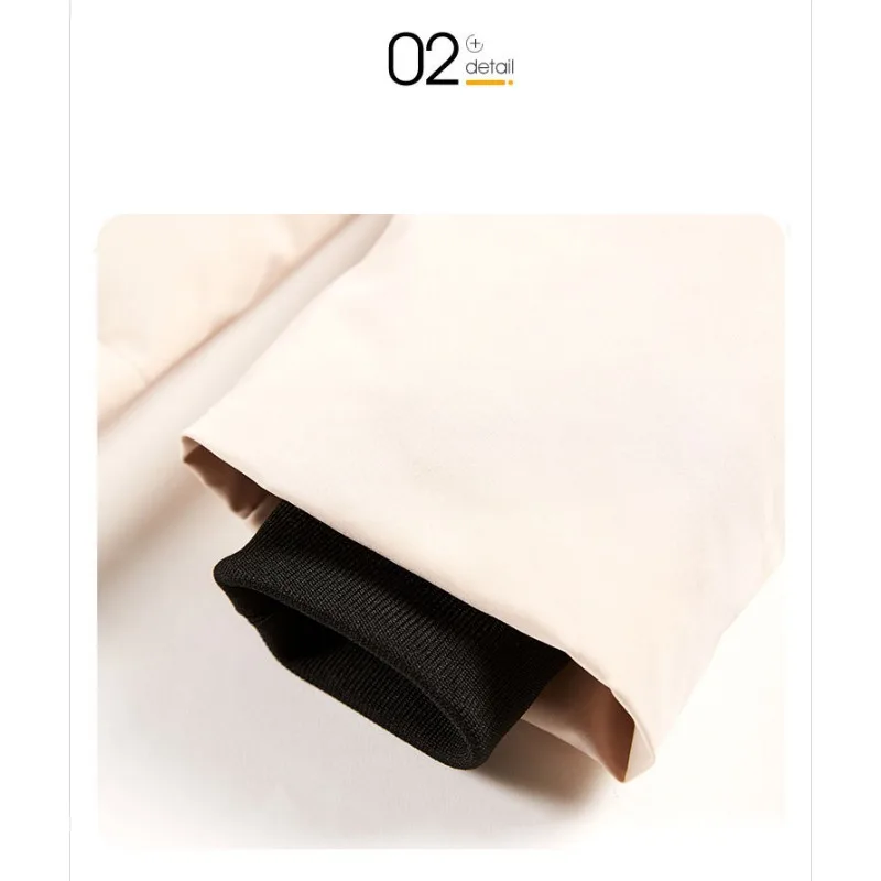 2023 New Women Down Jacket Winter Coat Female Warm Thick Parkas Loose Large Size Outwear Mid Length Version Hooded Overcoat