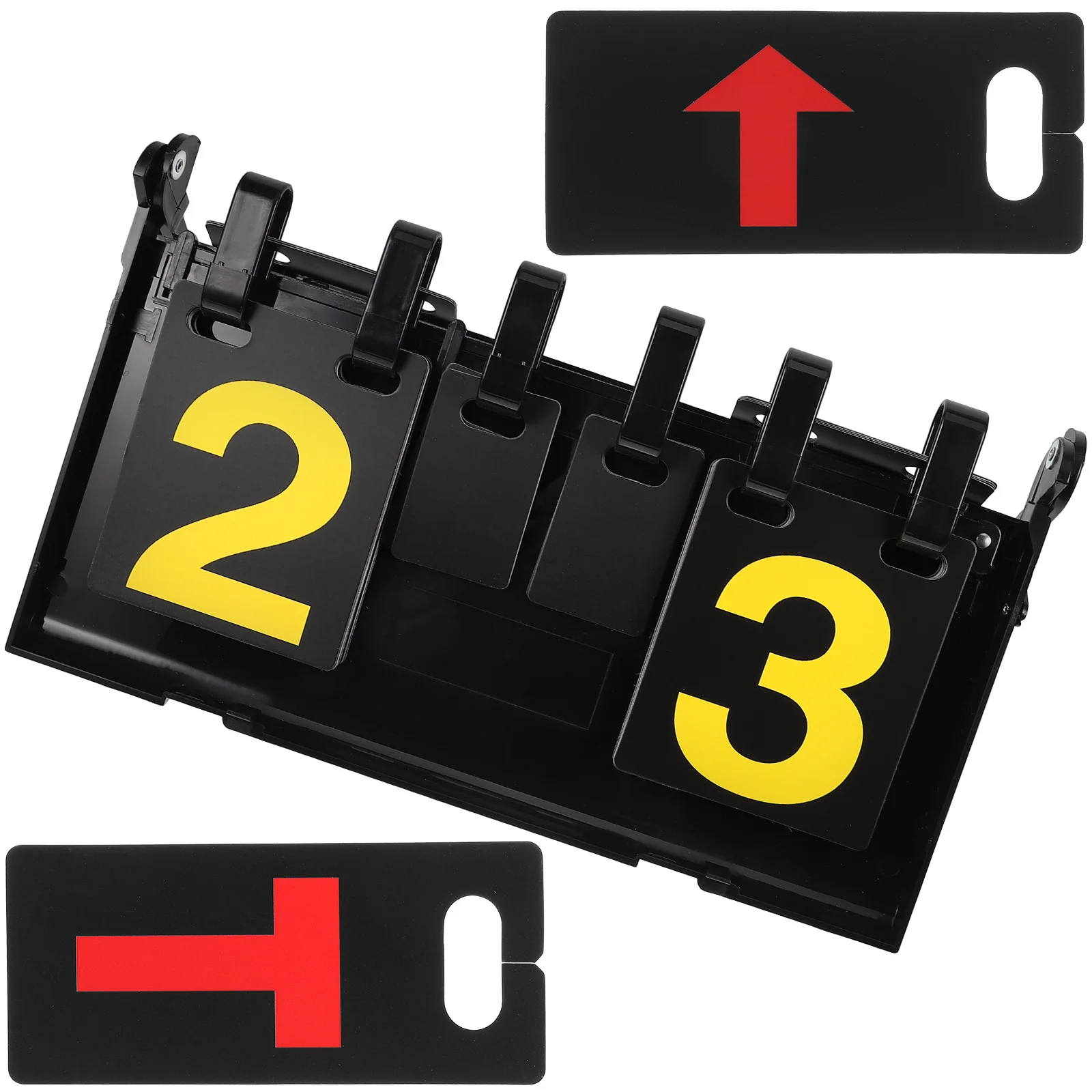 Portable Reusable Basketball Scoreboard For Tennis Scorekeeper Net Flipping Competition Scorer Board Game Basketball Accessories