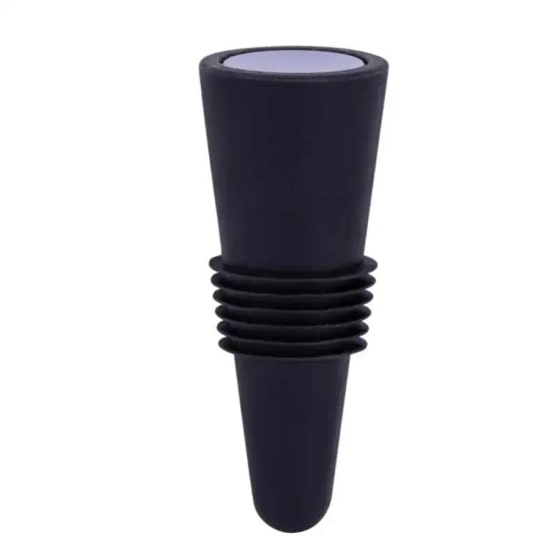 Silicone Wine Bottle Stopper Leak Proof Beer Whiskey Bottle Cap Champagne Accessories Closer Wine Cork Plugs Lid Bar Accessories wine stopper wine stoppers beer bottle caps