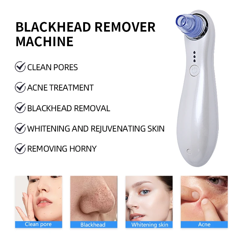 Portable Diamond Microdermabrasion Machine For Blackhead Removal Acne Clearning Skin Rejuvenation Home Facial SPA Tool LESEN USB