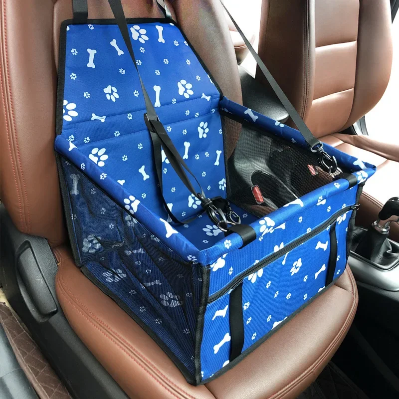 

Popular PVC Pipe Pet Car Mat Mesh Hanging Bag, Car Travel Bag, Dog Safety Seat Pet Backpack Cat Carrier Pets Bags Dog Car Seat