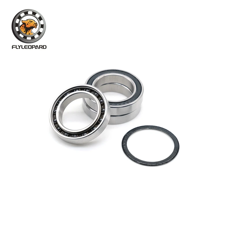 1PC S6803-2RS 17x26x5mm 스테인레스 스틸 하이브리드 SI3N4 세라믹 볼 베어링 17*26*5mm 자전거 허브 휠 샤프트 S6803RS