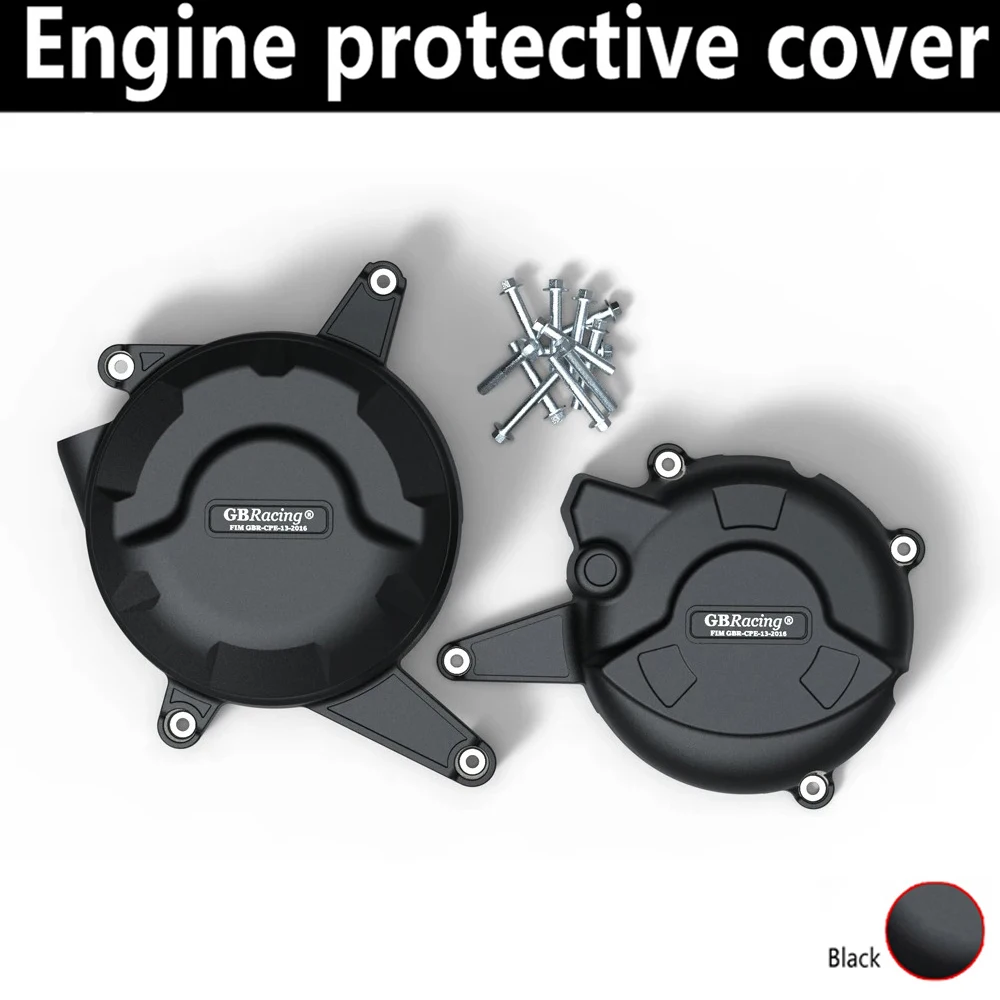 FOR Ducati Panigale 899 2014 2015 Engine Protective Cover carbon fiber printing carbon-look