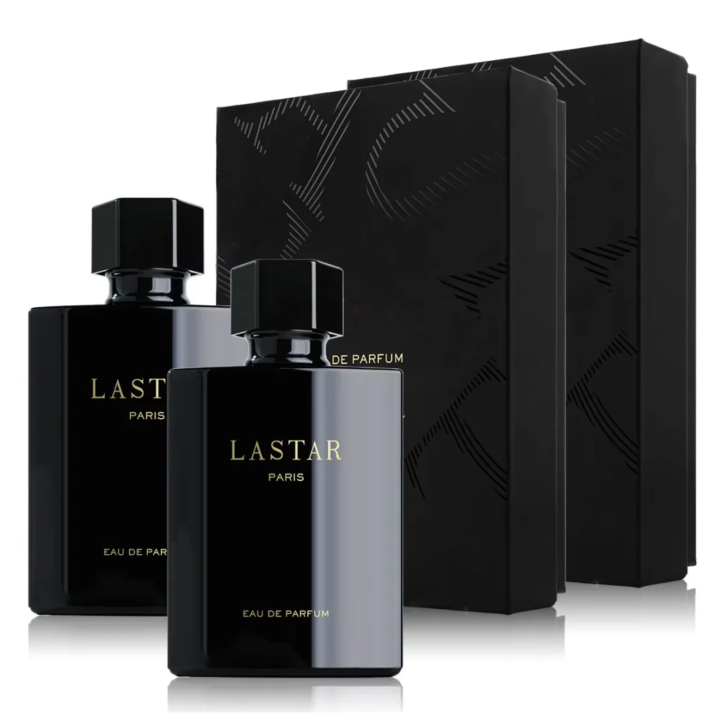 LASTAR Men's Perfume, Musk, Two bottles Totaling 100ml/3.38fl oz. Long-Lasting Fragrance, Christmas Gift
