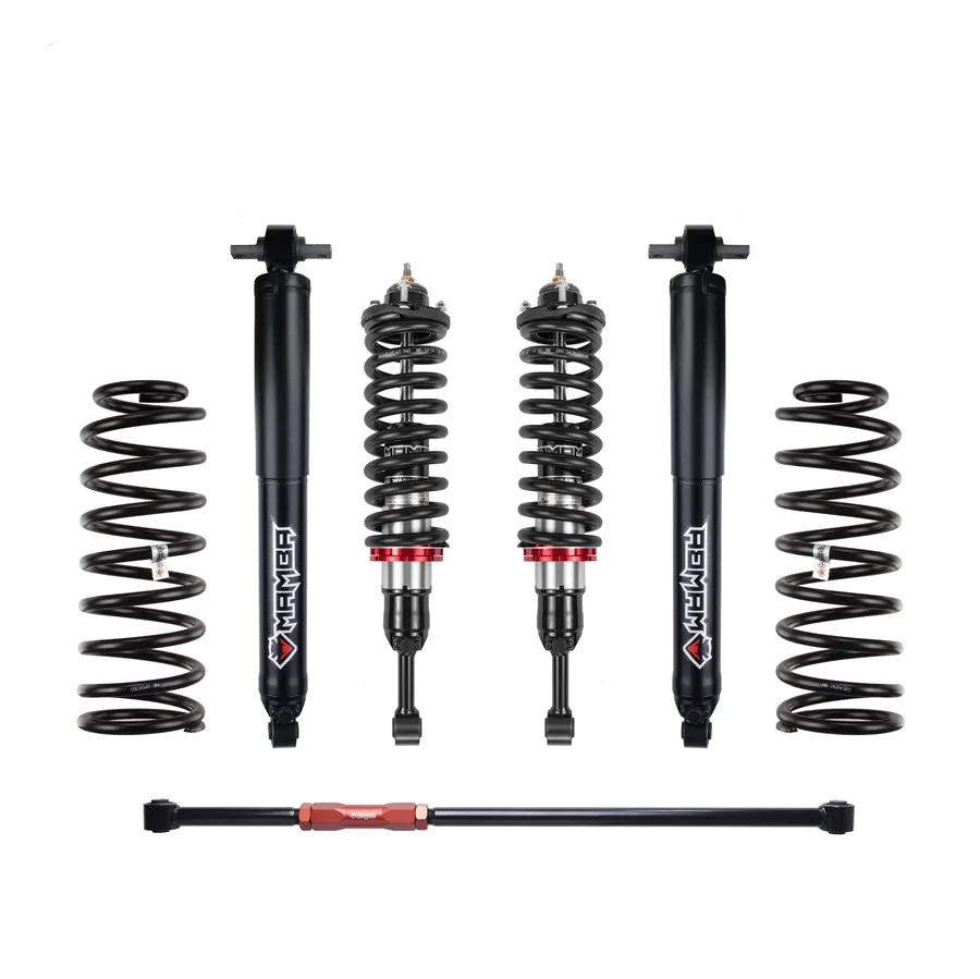 

For JAC SHUAILING T6/T8 foam cell soft to hard adjustable shock absorbers 2 inches lift height adjustable suspension kit