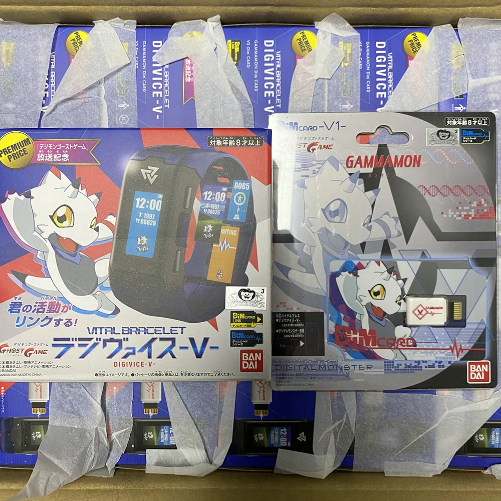 Digimon Adventure Pb Gammamon Life Bracciale Collegamento Orologio Dim Digital Monster Gammamon Digivice V Figure Model Toys