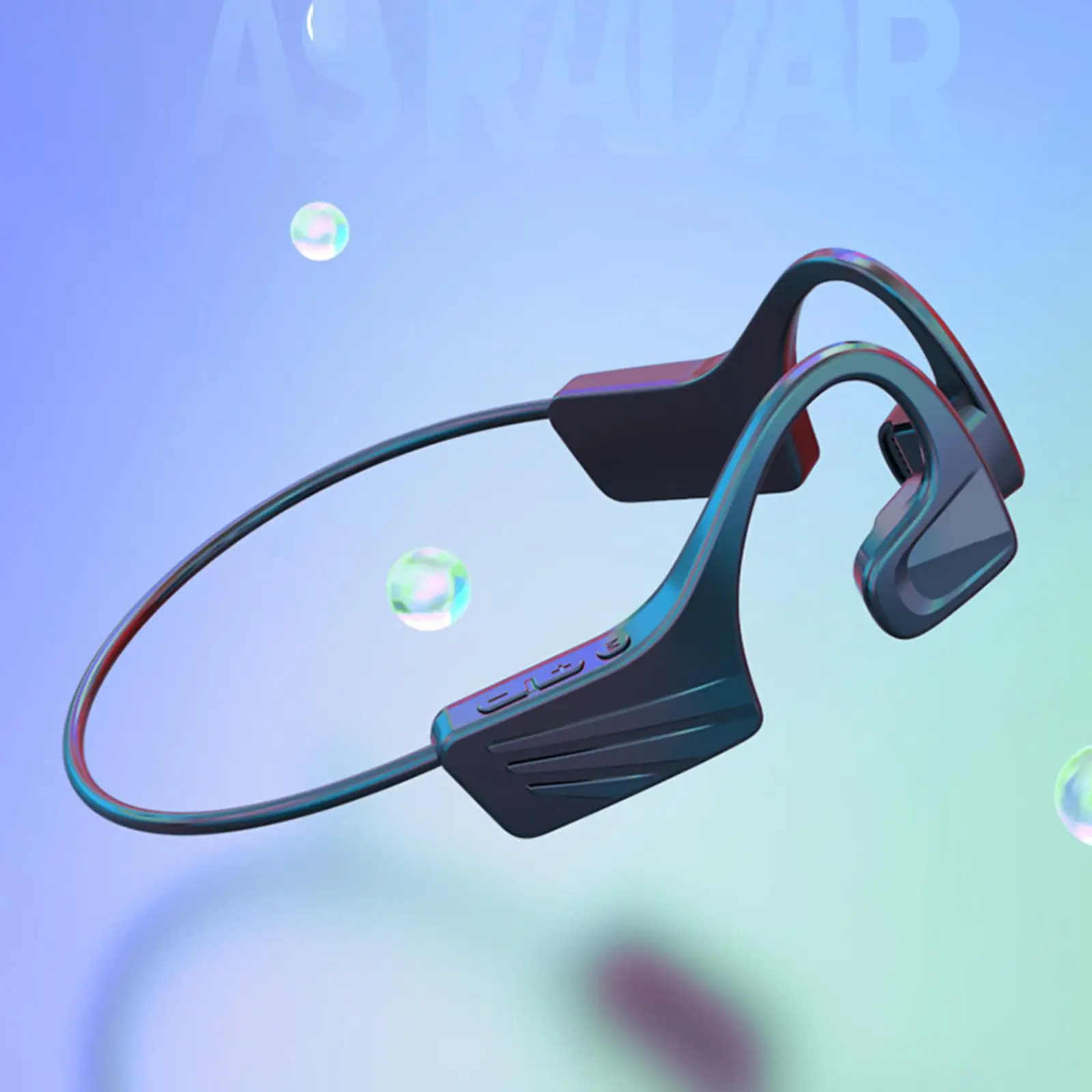 Hanging Ear Headset Earphone Bending 5.2 Headphone Undeformation 5.2 Waterproof Built in Mic for Gift iOS and android