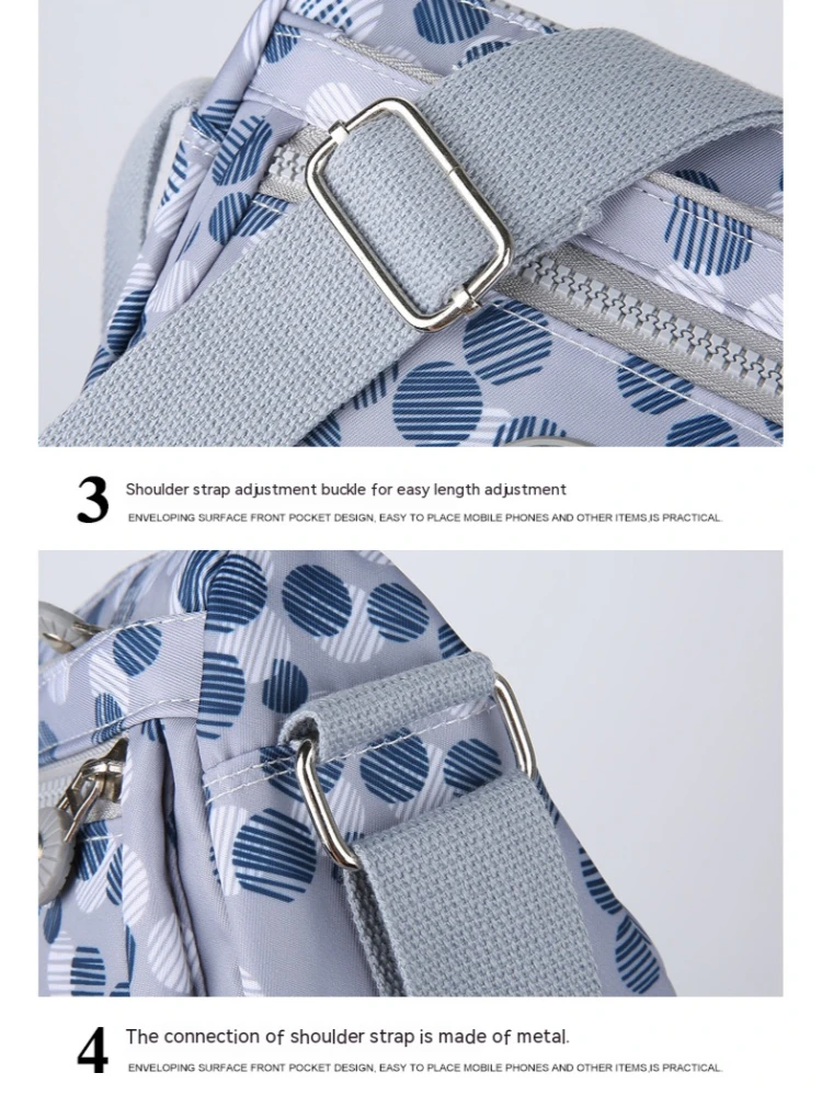 Stylish Nylon Crossbody Bag for Everyday Use