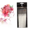 12Pcs Detail Paint Brush Set Miniature Nylon Hair Paintbrushes for Fine Detailing Acrylic/ Watercolor/ Gouache/ Pigment 3