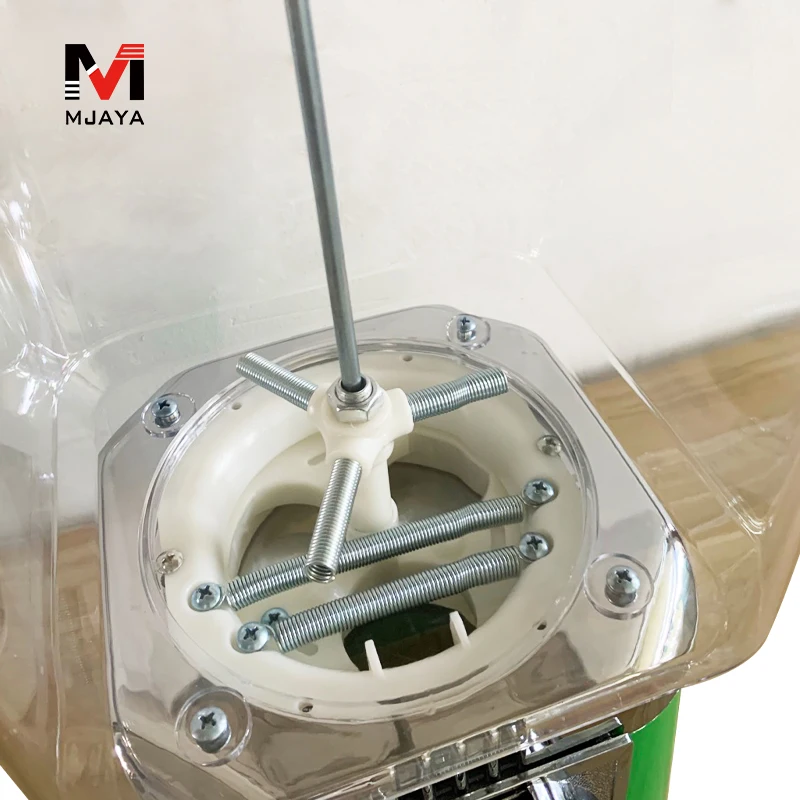 1Pcs High Quality Candy Gum Ball Green Vending Machine Candy Dispenser Capsule Toy Bouncing Ball Vending Machines Coin Vendor
