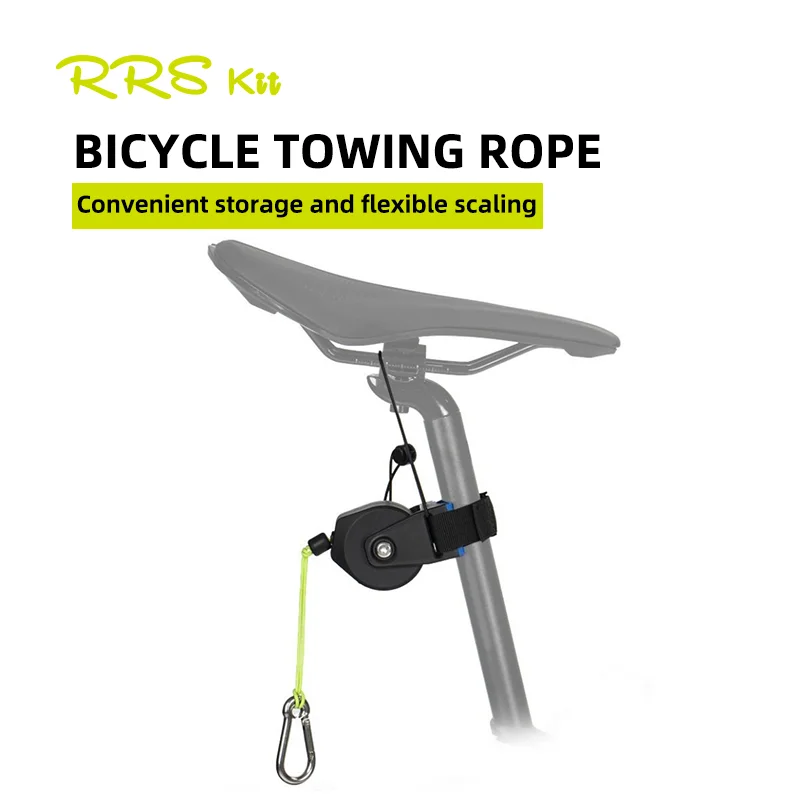 Portable Road Bike Tow Rope - Convenient Traction Equipment for Outdoor Cycling Adventures