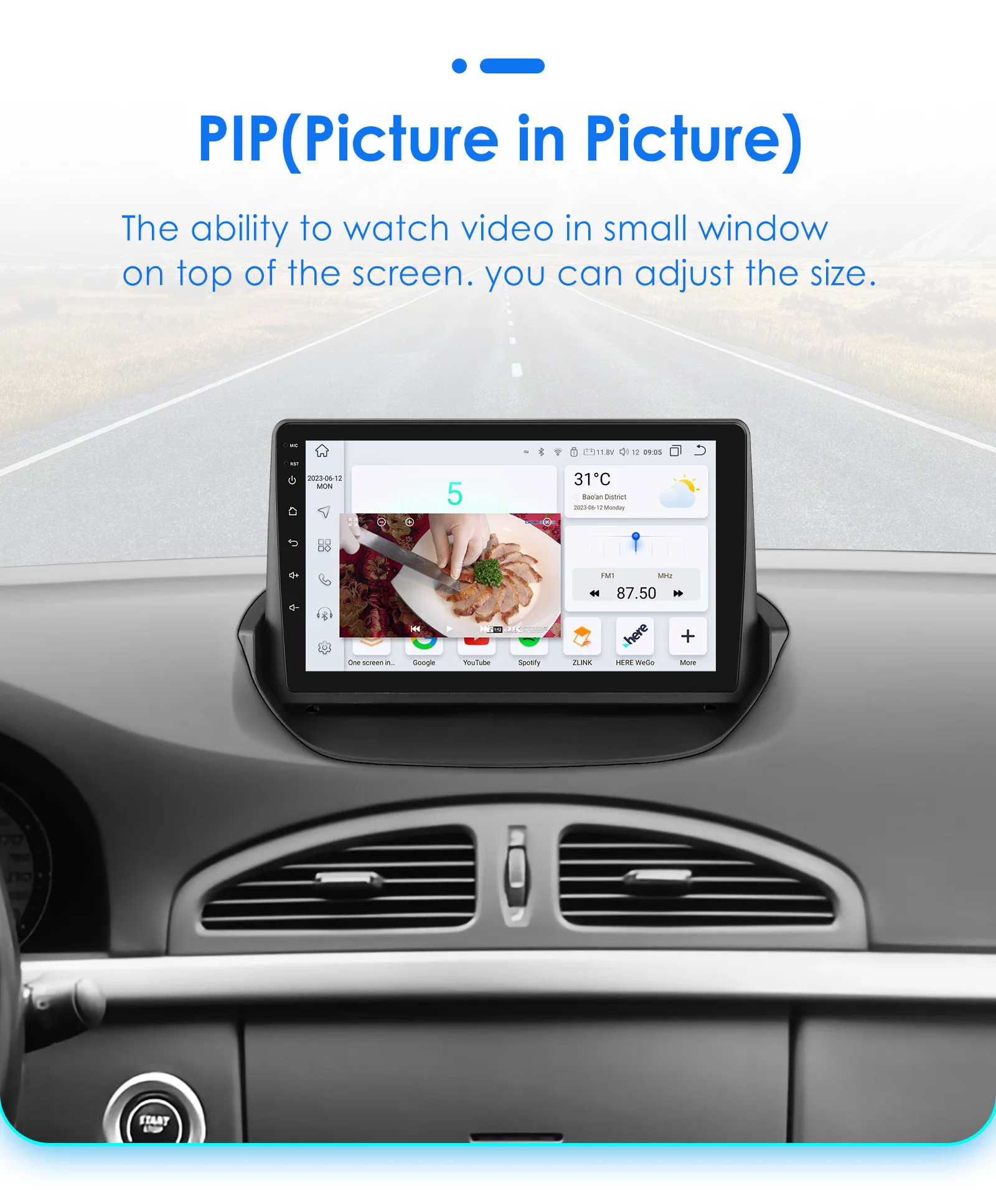 360 Kamera 2din android13 Autoradio für renault laguna 2 2014-2018 drahtloses Carplay intelligenter Bildschirm 2din Autoradio 4g-let dsp – Detail 36