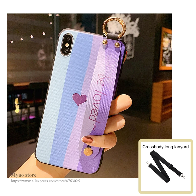 Be Loved Wrist Strap Phone Case with Enhanced Protection and Style